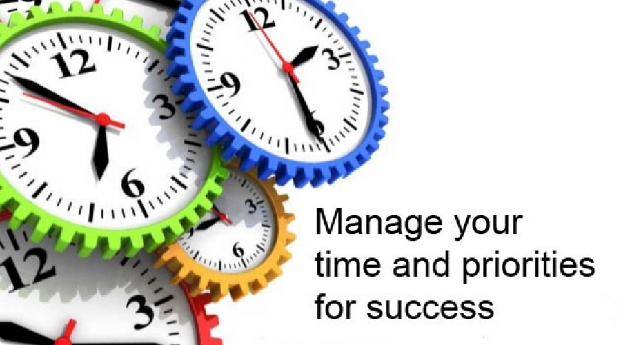 Managing your time and priorities